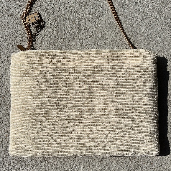 Mary Frances Crossbody bag beaded rhinestones handbag clutch castle - Picture 6 of 16